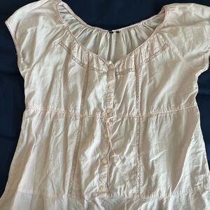 H&M baby pink top